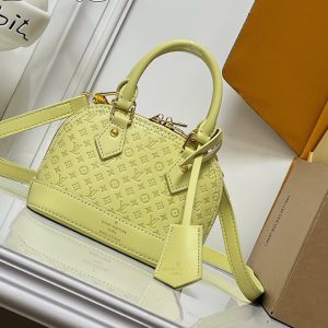 ルイヴィトン 2WAYバッグ モノグラム アンプラント イエロー アルマ BB M82717