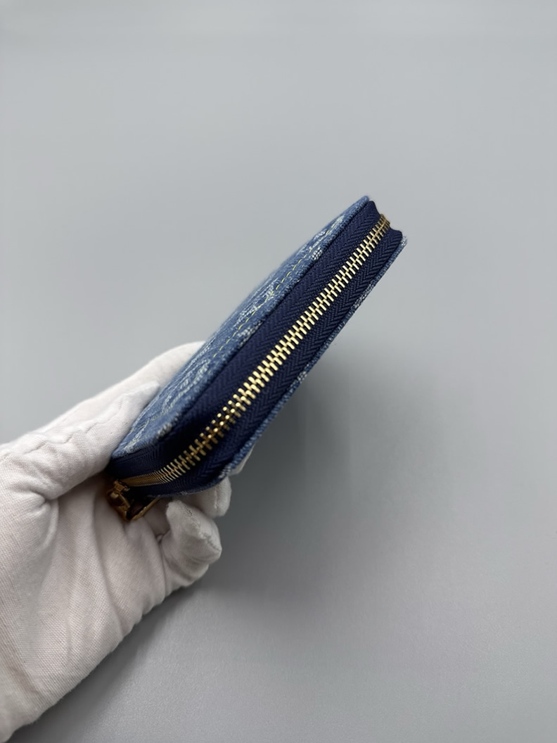 ルイヴィトン 二つ折り財布 モノグラム デニム ブルー ジッピー コインパース ルイヴィトン 二つ折り財布 モノグラム デニム ブルー ジッピー コインパース M82957 - 画像 (3)