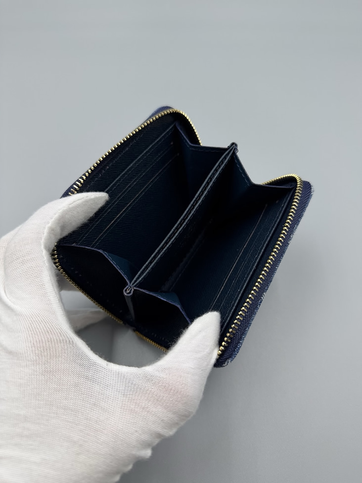 ルイヴィトン 二つ折り財布 モノグラム デニム ブルー ジッピー コインパース ルイヴィトン 二つ折り財布 モノグラム デニム ブルー ジッピー コインパース M82957 - 画像 (5)