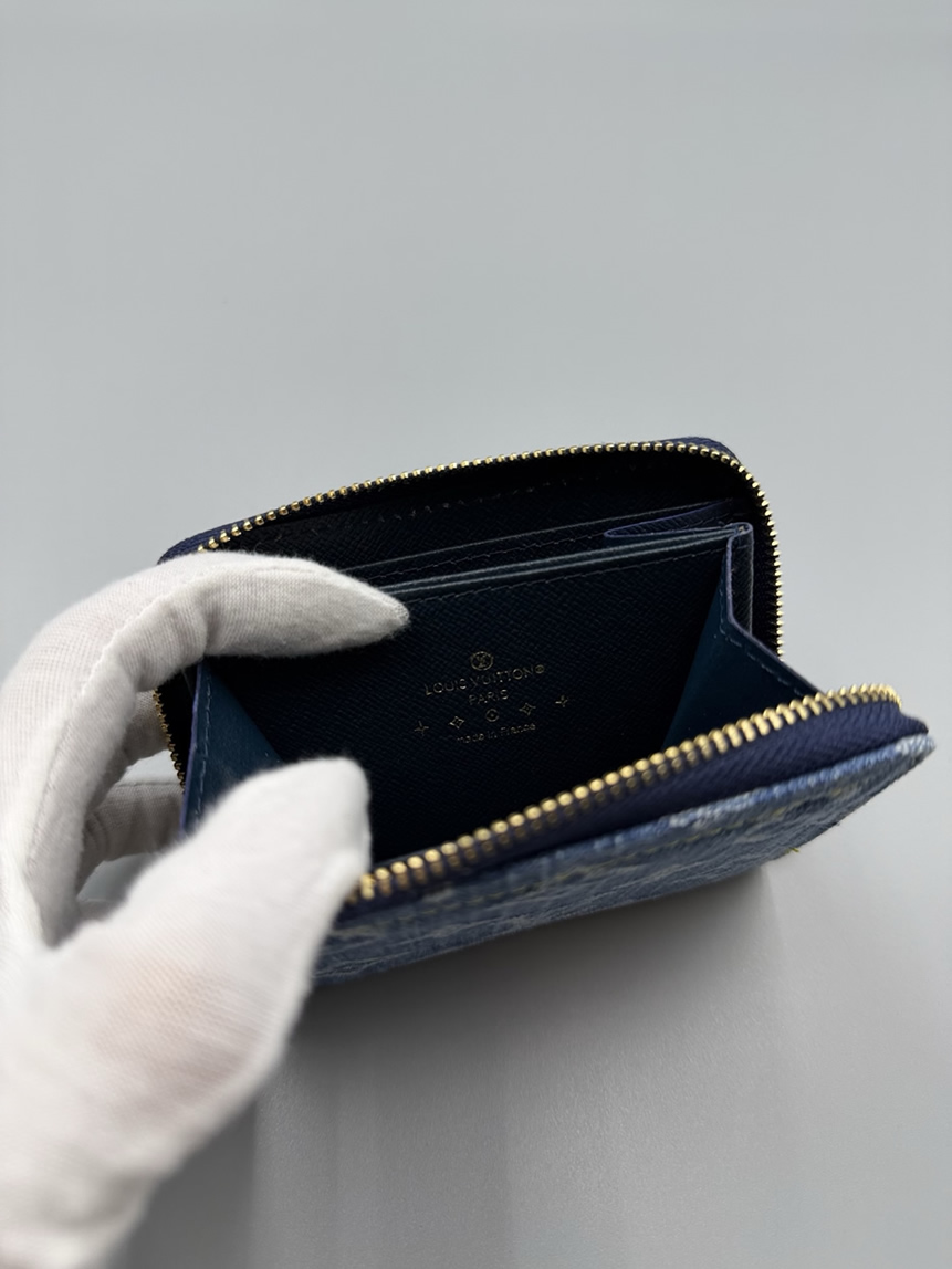 ルイヴィトン 二つ折り財布 モノグラム デニム ブルー ジッピー コインパース ルイヴィトン 二つ折り財布 モノグラム デニム ブルー ジッピー コインパース M82957 - 画像 (6)