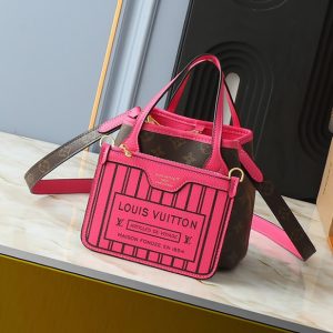 ルイヴィトン モノグラム ハンドバッグ ポーチ付き ピンク M12061