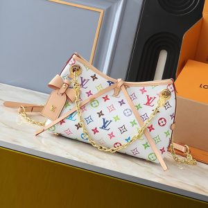 ルイヴィトン モノグラム マルチカラー チェーンハンドバッグ ゴールド金具 M13014