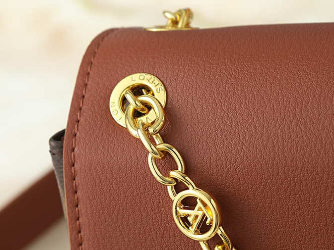 ルイヴィトン モノグラム チェーンバッグ ゴールド金具 M28424 - 画像 (6)