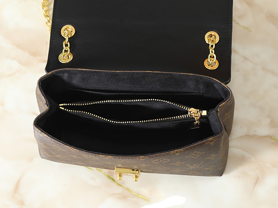 ルイヴィトン モノグラム チェーンバッグ ゴールド金具 M28424 - 画像 (9)