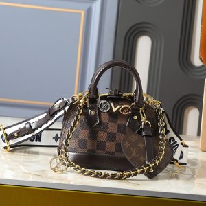 ルイヴィトン ダミエ エベヌ 2wayバッグ ゴールド金具 M14339