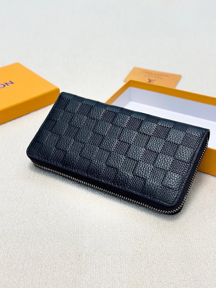 ルイヴィトン ダミエ アンフィニ ジッピーウォレット ブラック LV001 - 画像 (3)