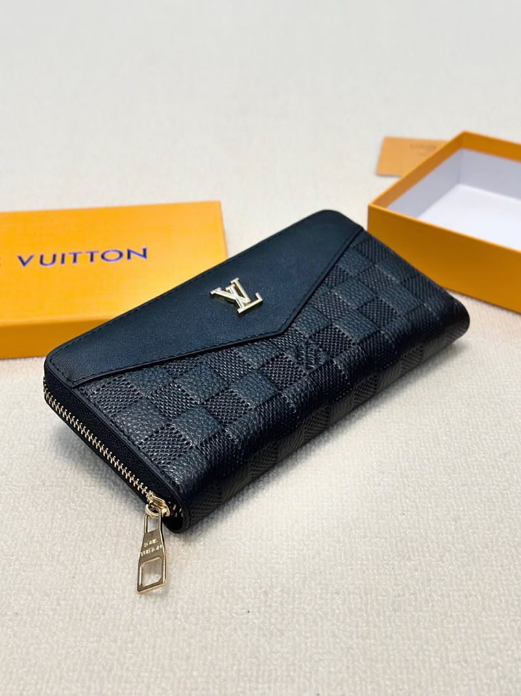 ルイヴィトン ダミエ アンフィニ ジッピーウォレット ブラック LV001 - 画像 (4)