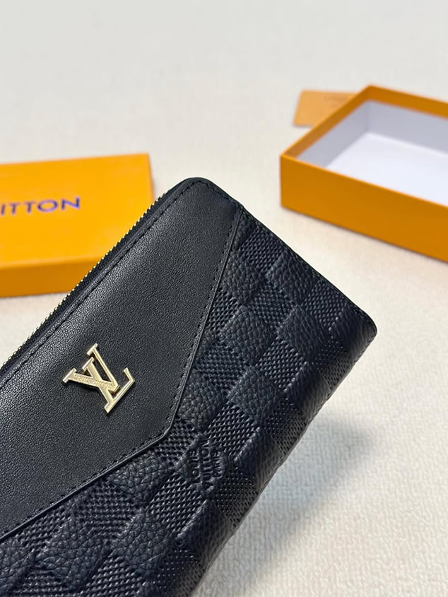 ルイヴィトン ダミエ アンフィニ ジッピーウォレット ブラック LV001 - 画像 (5)
