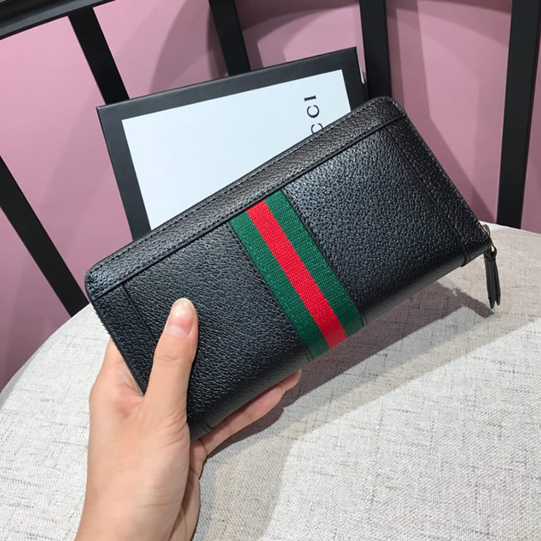 グッチ オフィディア ラウンドファスナー長財布 ブラック Gucci6029 - 画像 (5)