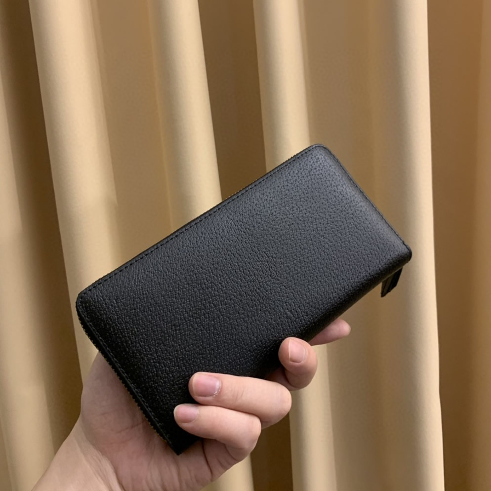 グッチ GGマーモント ラウンドファスナー長財布 ブラック Gucci 6028 - 画像 (2)