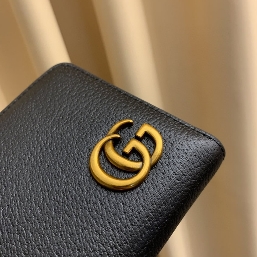グッチ GGマーモント ラウンドファスナー長財布 ブラック Gucci 6028 - 画像 (7)