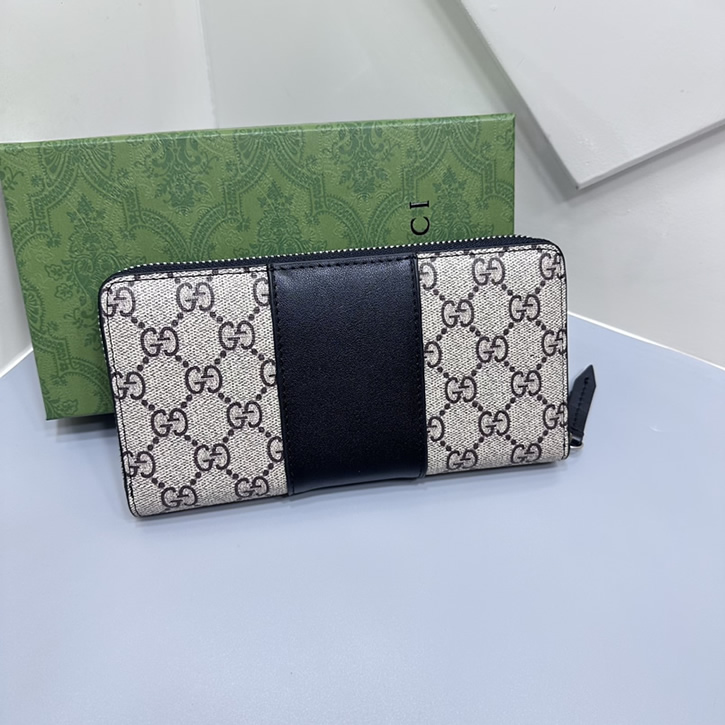 グッチ GGスプリーム ラウンドファスナー長財布 GucciA6077 - 画像 (2)