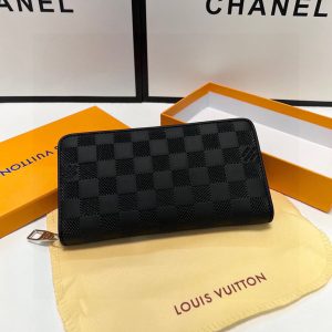 ルイヴィトン ダミエ アンフィニ ジッピーウォレット ブラック lv003