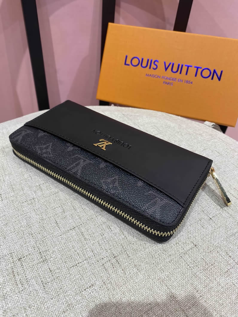 ルイ・ヴィトン モノグラム・エクリプス ジッピーウォレット ブラック LV6123 - 画像 (5)