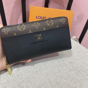 ルイ・ヴィトン モノグラム×レザー ジッピーウォレット LV6122