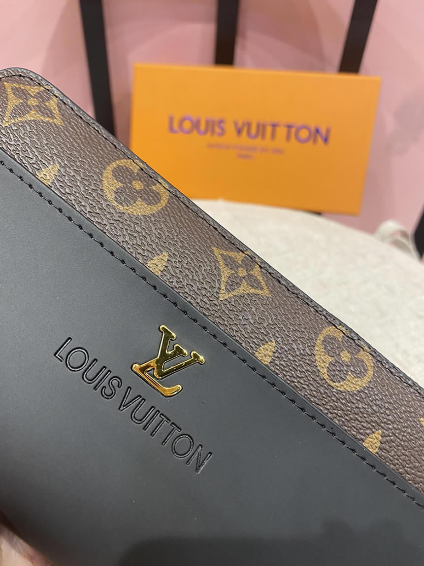 ルイ・ヴィトン モノグラム×レザー ジッピーウォレット LV6122 - 画像 (6)