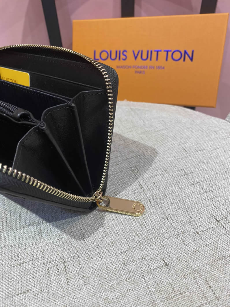 ルイ・ヴィトン ダミエ×レザー ジッピーウォレット LV6121 - 画像 (9)
