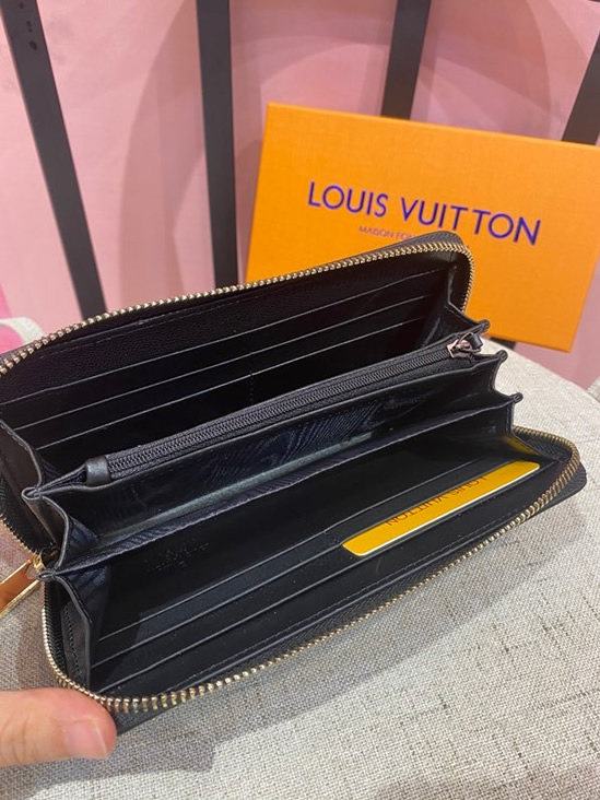 ルイ・ヴィトン ダミエ・グラフィット×レザー ジッピーウォレット LV6124 - 画像 (8)