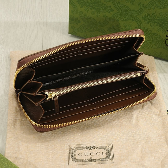 グッチ ホースビット 1955 GGスプリーム ラウンドファスナー長財布 guc009 - 画像 (8)