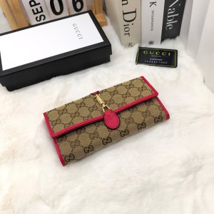 グッチ ジャッキー 1961 GGスプリーム コンチネンタルウォレット 8701