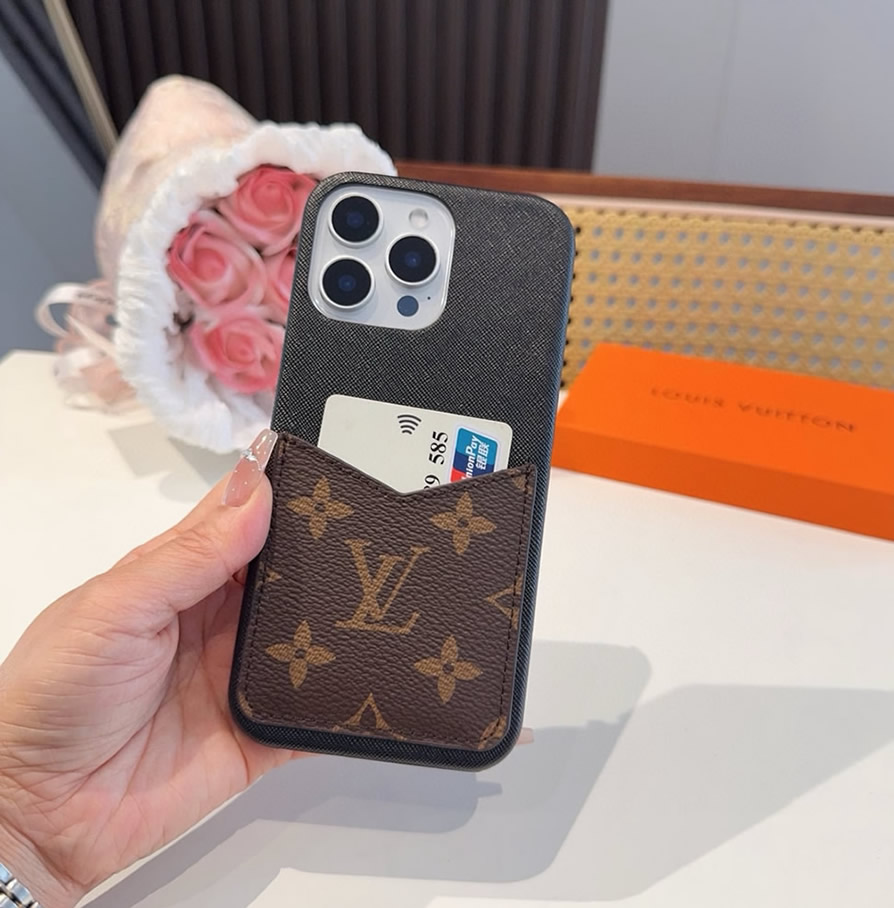 ルイ・ヴィトン iPhone用 モノグラム・キャンバス&レザー フォンケース IP043 - 画像 (6)