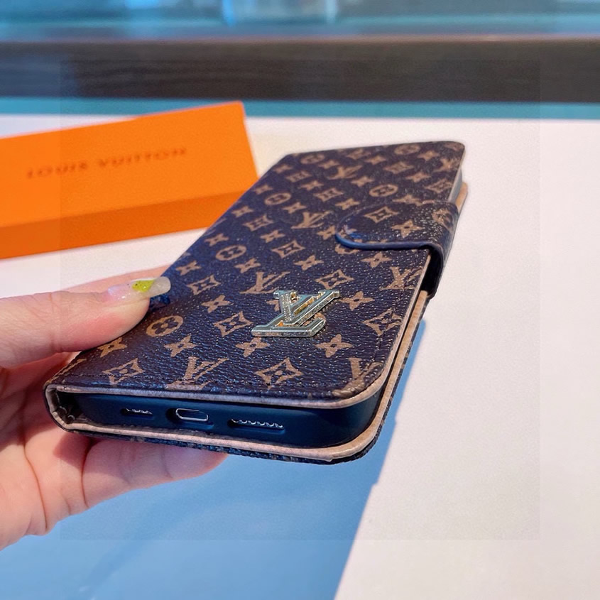 ルイ・ヴィトン iPhone用 モノグラム・キャンバス 手帳型フォンケース IP045 - 画像 (8)