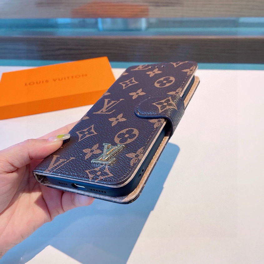 ルイ・ヴィトン iPhone モノグラム・キャンバス 手帳型フォンケース IP046 - 画像 (4)