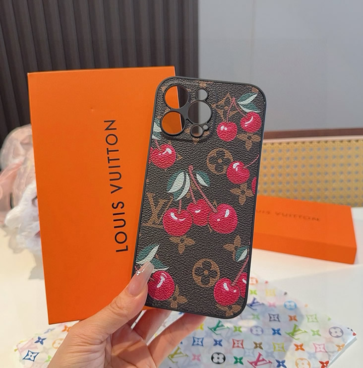 ルイ・ヴィトン iPhone用 モノグラム・キャンバス フォンケース(チェリー) IP059 - 画像 (3)