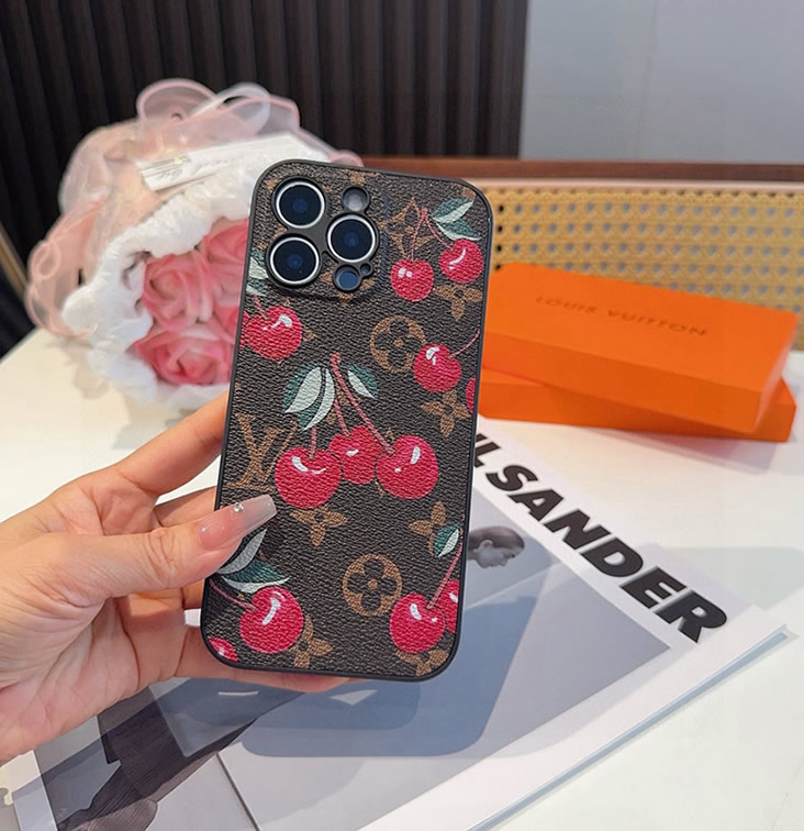 ルイ・ヴィトン iPhone用 モノグラム・キャンバス フォンケース(チェリー) IP059 - 画像 (5)