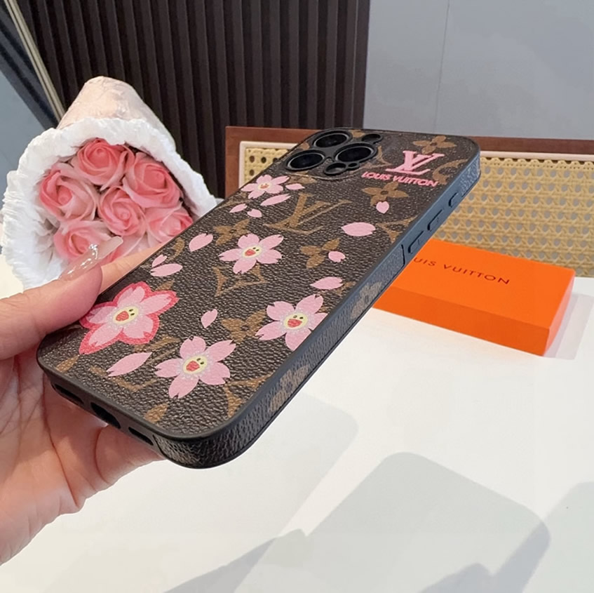 ルイ・ヴィトン iPhone用 モノグラム・キャンバス フォンケース(桜プリント) IP060 - 画像 (7)