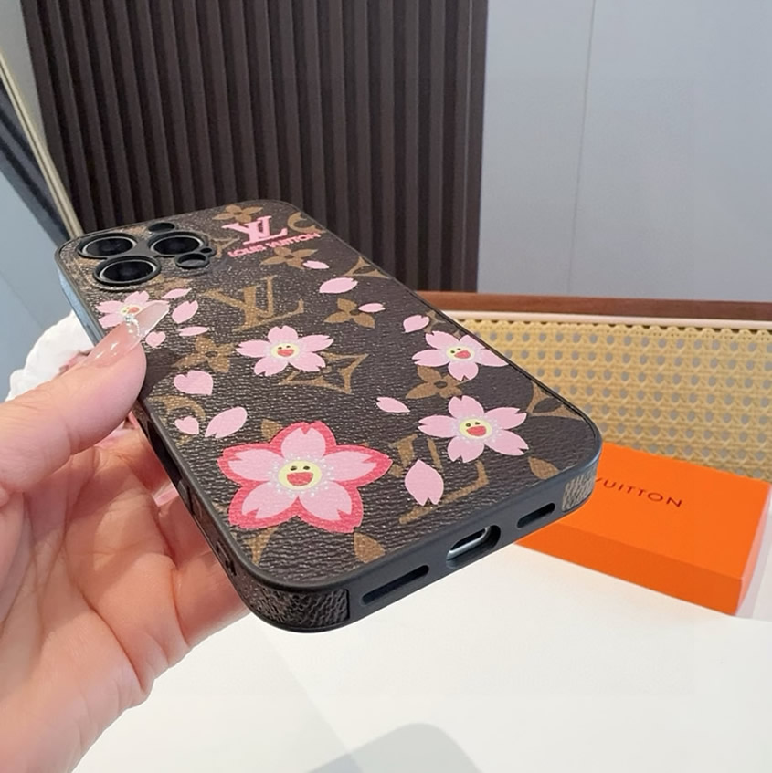 ルイ・ヴィトン iPhone用 モノグラム・キャンバス フォンケース(桜プリント) IP060 - 画像 (8)