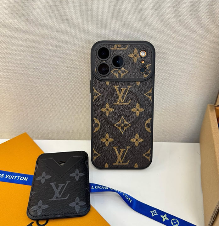 ルイ・ヴィトン iPhone用 モノグラム・キャンバス フラップポケット フォンケース IP061 - 画像 (2)