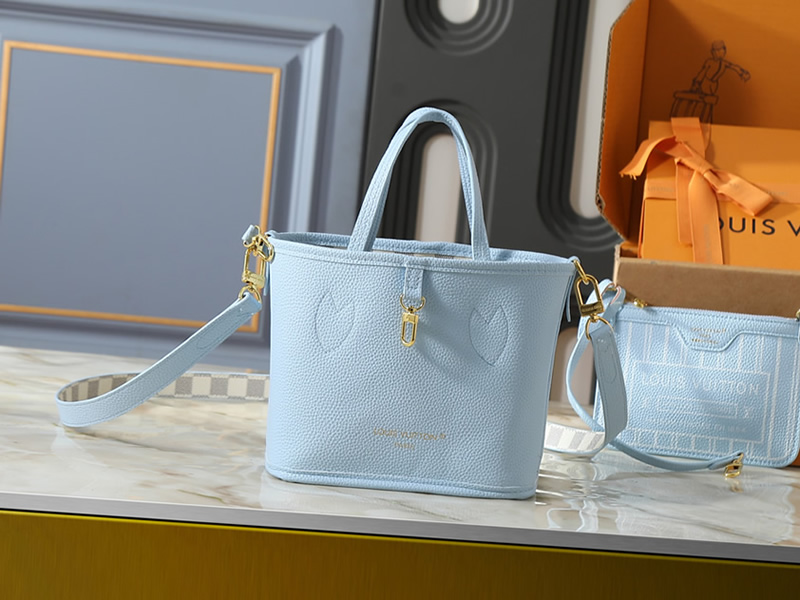 ルイ・ヴィトン ネヴァーフルBB ダミエ・アズール ライトブルー M28375 - 画像 (5)