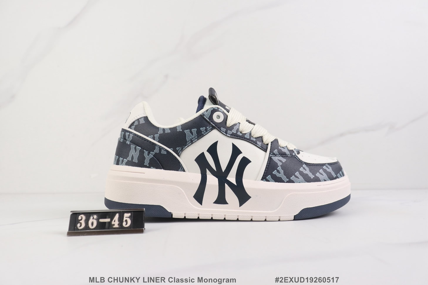 MLB チャンキーライナー クラシック・モノグラム ダークネイビー shoes299