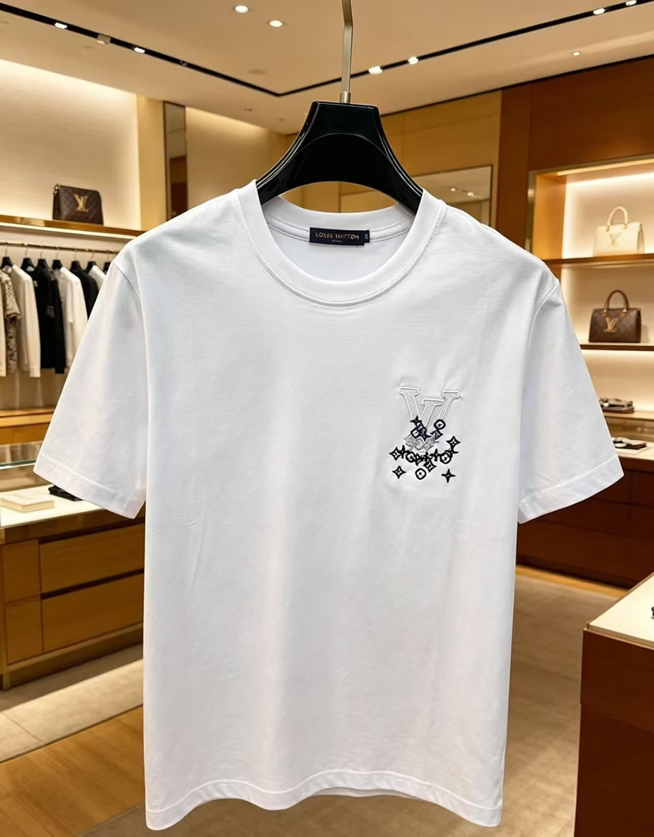 ルイ・ヴィトン モノグラムグラフィティ コットン Tシャツ ホワイト FS244 - 画像 (2)
