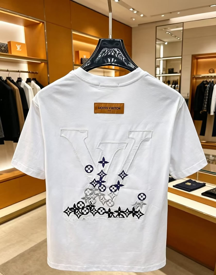 ルイ・ヴィトン モノグラムグラフィティ コットン Tシャツ ホワイト FS244 - 画像 (4)