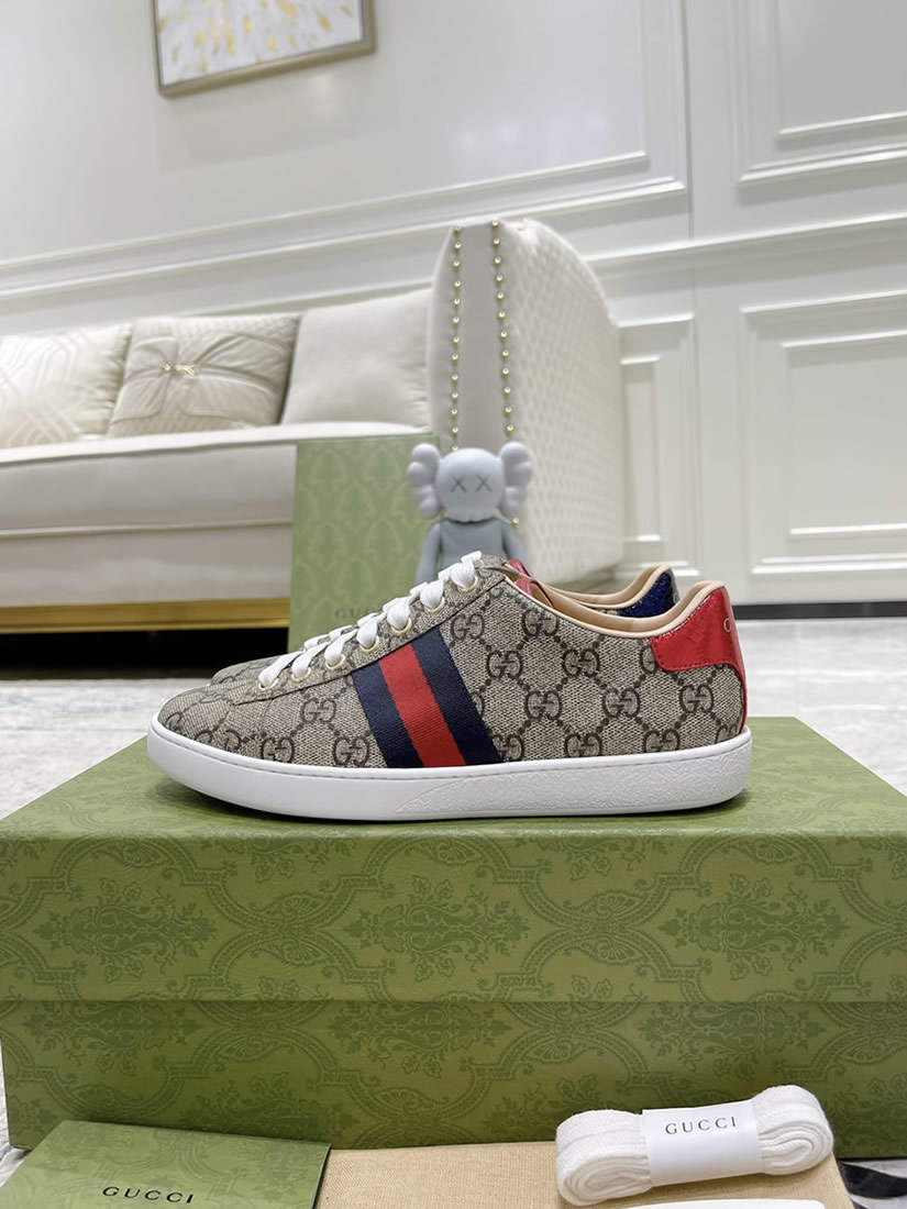 グッチ GGスプリーム ウェブストライプ スニーカー マルチカラー shoes314 - 画像 (3)