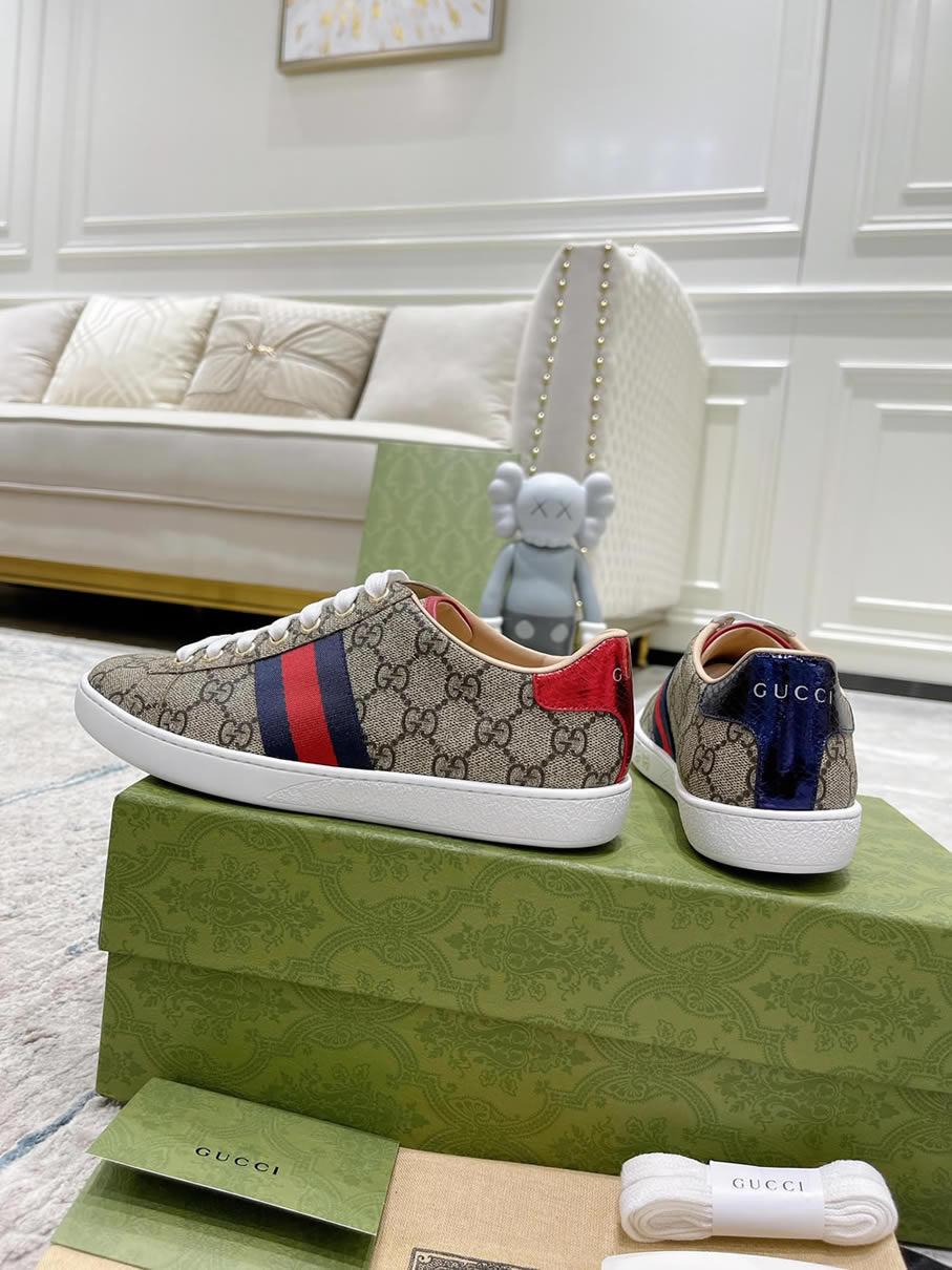 グッチ GGスプリーム ウェブストライプ スニーカー マルチカラー shoes314 - 画像 (4)