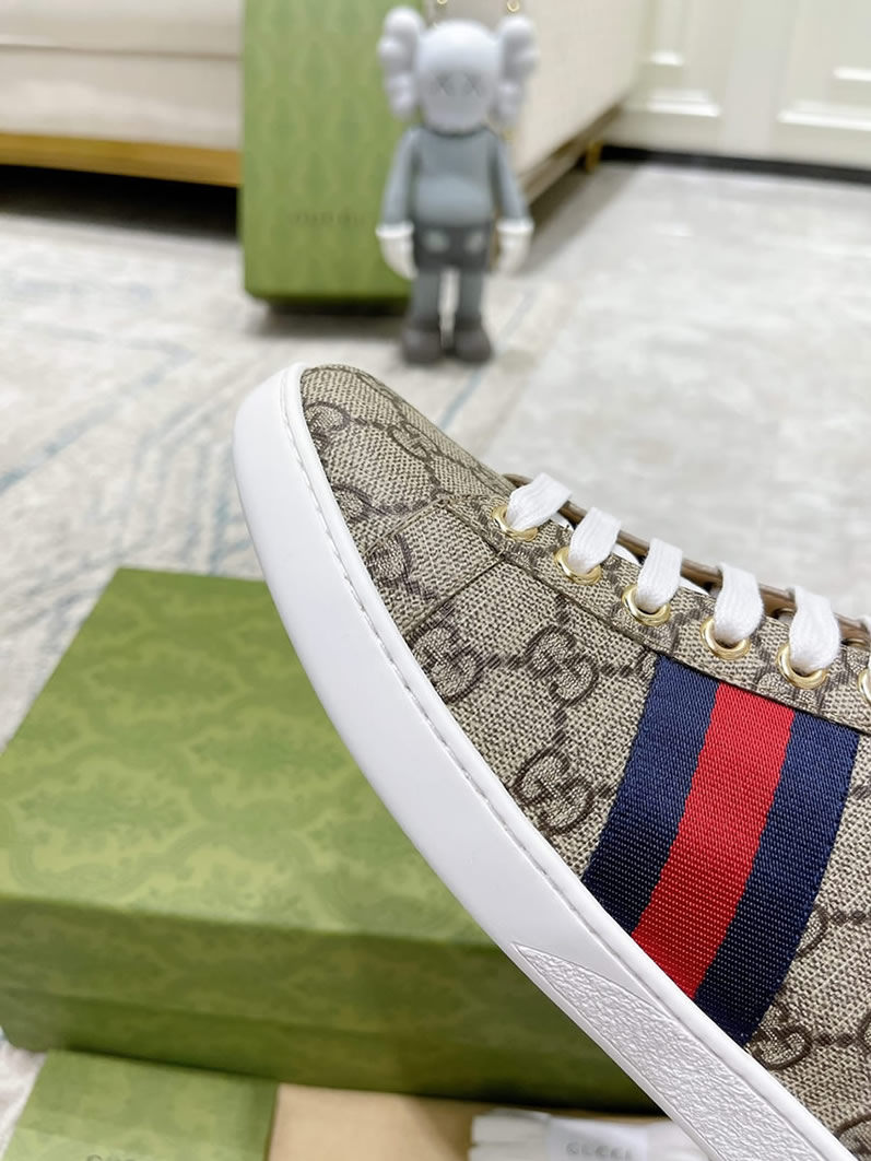 グッチ GGスプリーム ウェブストライプ スニーカー マルチカラー shoes314 - 画像 (8)