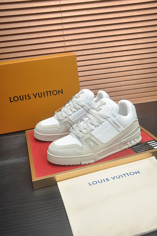 ルイヴィトン LVトレイナー スニーカー ホワイト shoes321 - 画像 (4)