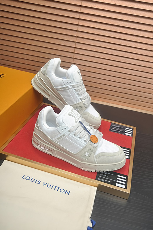 ルイヴィトン LVトレイナー スニーカー ホワイト shoes321 - 画像 (6)