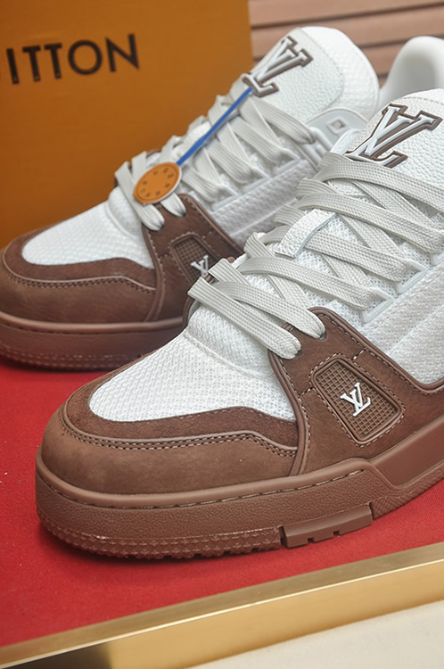 ルイヴィトン LVトレイナー スニーカー ブラウン shoes322 - 画像 (8)