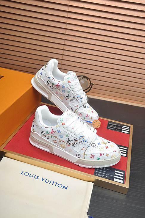 ルイヴィトン LVトレイナー モノグラム マルチカラー スニーカー shoes322 - 画像 (6)
