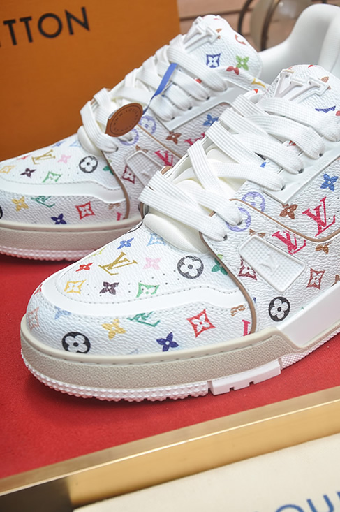 ルイヴィトン LVトレイナー モノグラム マルチカラー スニーカー shoes322 - 画像 (8)