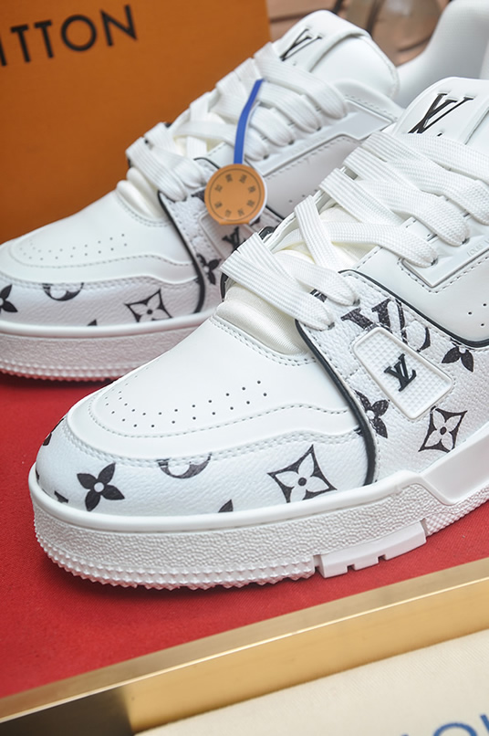 ルイヴィトン LVトレイナー モノグラム プレーン スニーカー ホワイト shoes324 - 画像 (8)
