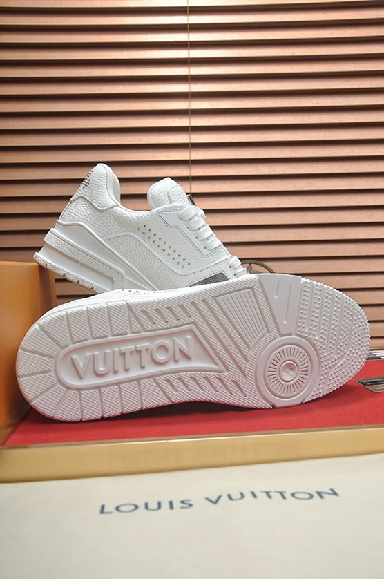 ルイヴィトン LVトレイナー モノグラム スタッズ スニーカー ホワイト shoes338 - 画像 (7)