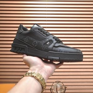 ルイヴィトン LVトレイナー モノグラム エクリプス スニーカー ブラック shoes342
