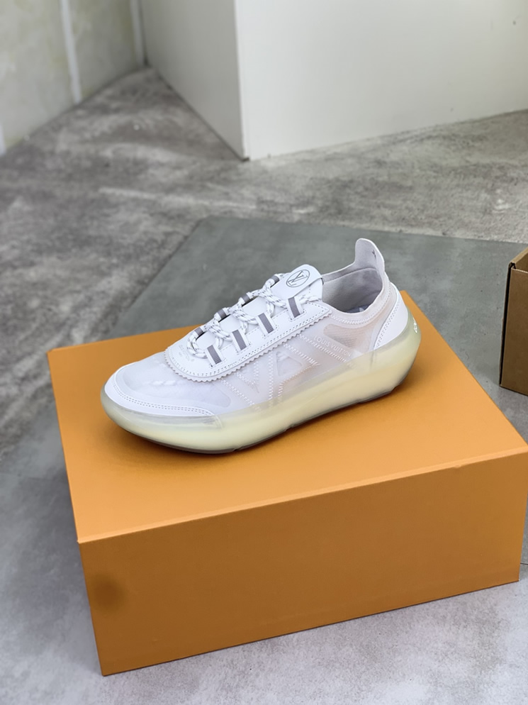 ルイヴィトン スニーカー メッシュ ホワイト shoes382 - 画像 (4)
