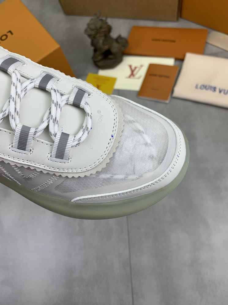 ルイヴィトン スニーカー メッシュ ホワイト shoes382 - 画像 (5)