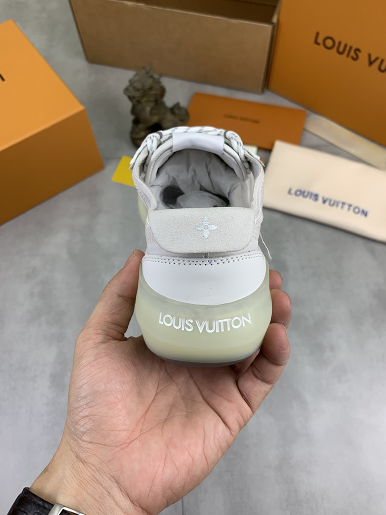ルイヴィトン スニーカー メッシュ ホワイト shoes382 - 画像 (8)